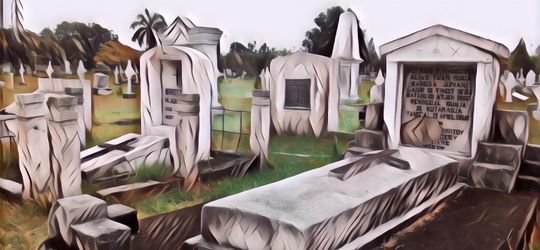 Hiiii... Batu Nisan Kuburan Belanda di Aceh Ambruk Secara Misterius