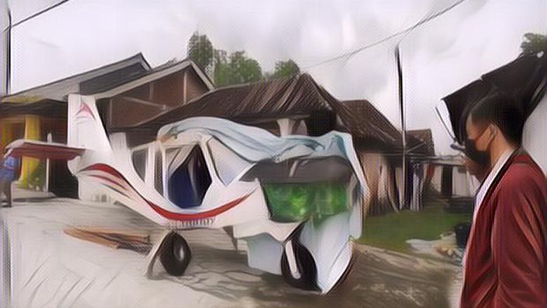 Terbaek! Kisah Pria Asal Lamongan yang Pulang Kampung Naik Pesawat Bikinan Sendiri, Gimana Caranya?