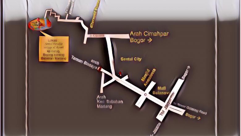 Peta Air Terjun Bidadari Sentul Terbaru, Memudahkan Akses Lokasi Vakansi