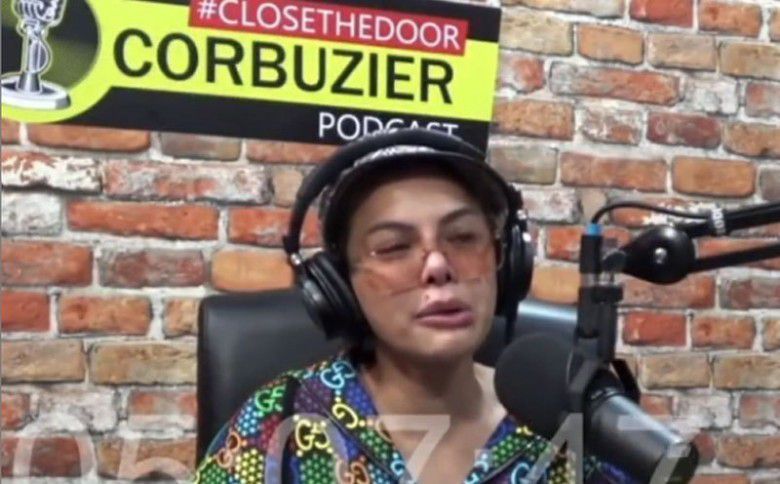 Nikita Mirzani Saat Berada di Podcast Deddy Corbuzier
