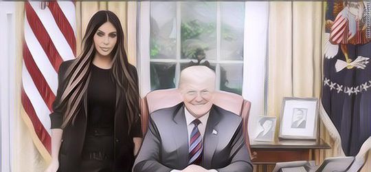 Kim Kardashian Kunjungi Gedung Putih Temui Presiden Donald Trump, Bahas Apa Mereka?