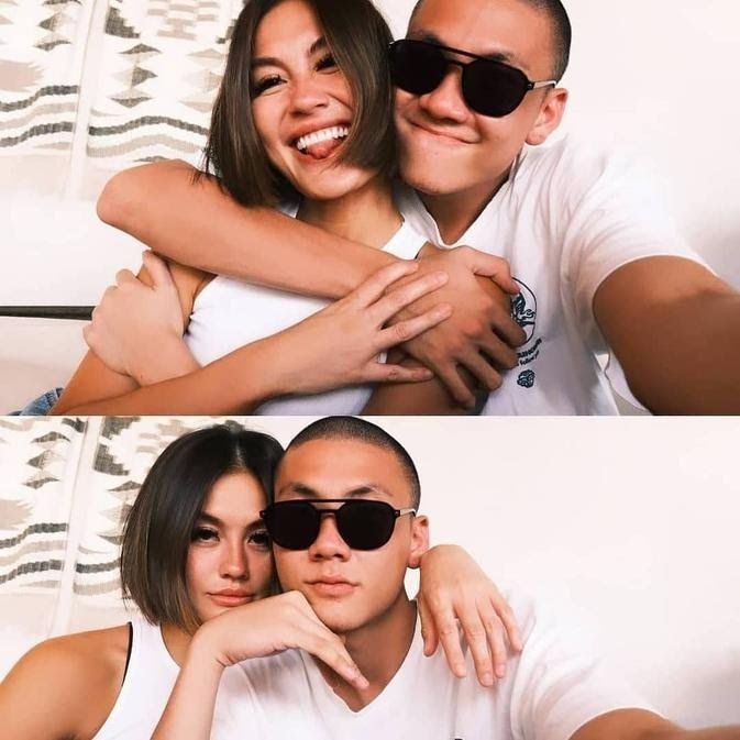 4. Agnez dan Adam pun juga tak segan memberikan komen mesra di Instagram pasangannya.