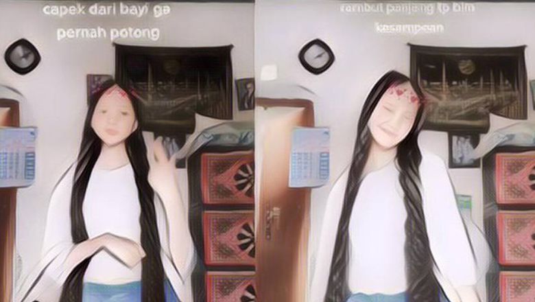 Wanita Ini Dijuluki Rapunzel Lokal Karena Tak Pernah Potong Rambut Selama 19 Tahun