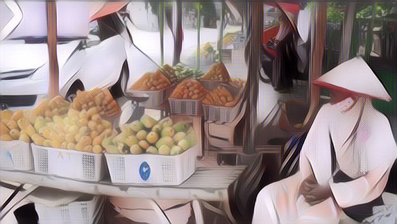 Pembeli Ini Hampir Tertipu, Beli Mangga Ternyata Isinya Ada Plastik