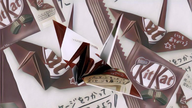 Bungkus KitKat Jepang Bisa Dibikin Origami