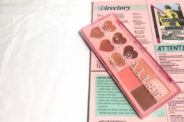 2. Pinkflash 4in1 Multiple Face Pallete