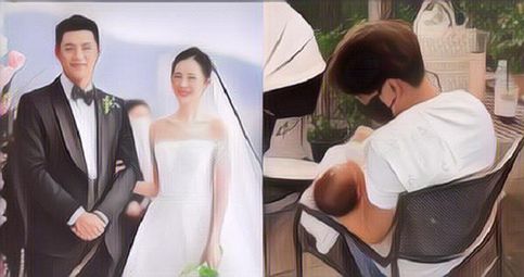 Beredar Foto Diduga Hyun Bin Gendong Anak Usai Isu Cerai Dari Son Ye Jin, Fans Auto Heboh