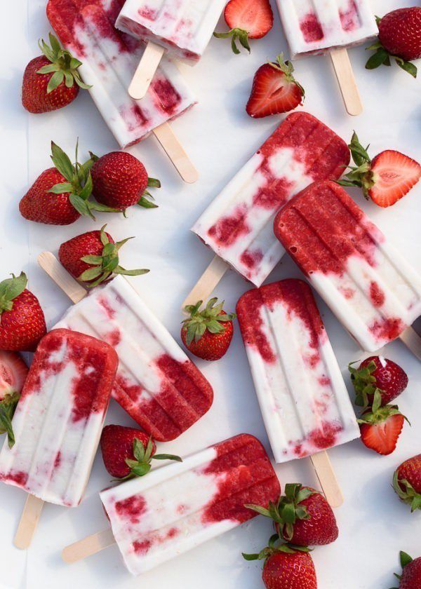 1. Strawberry Popsicle