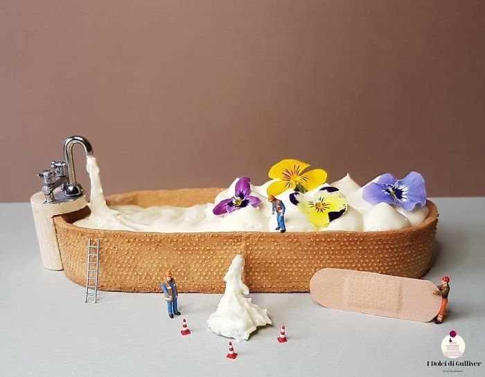 1. Bak Mandi Cantik dengan cream lembut