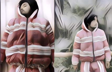 Wow Keren! Pria Asal Magelang Ini Bikin Karya Baju dari Lap Serbet Jadul, Hasilnya Bikin Melongo
