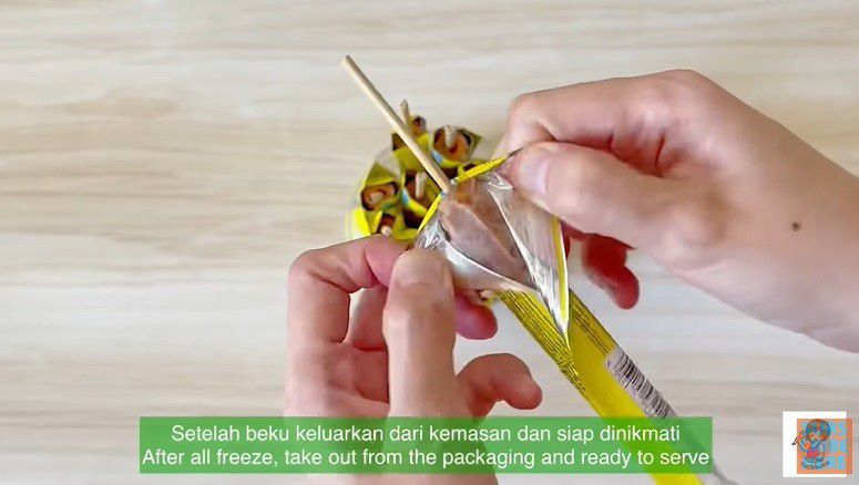 Bahan-bahan Milo Cheese Es Krim: