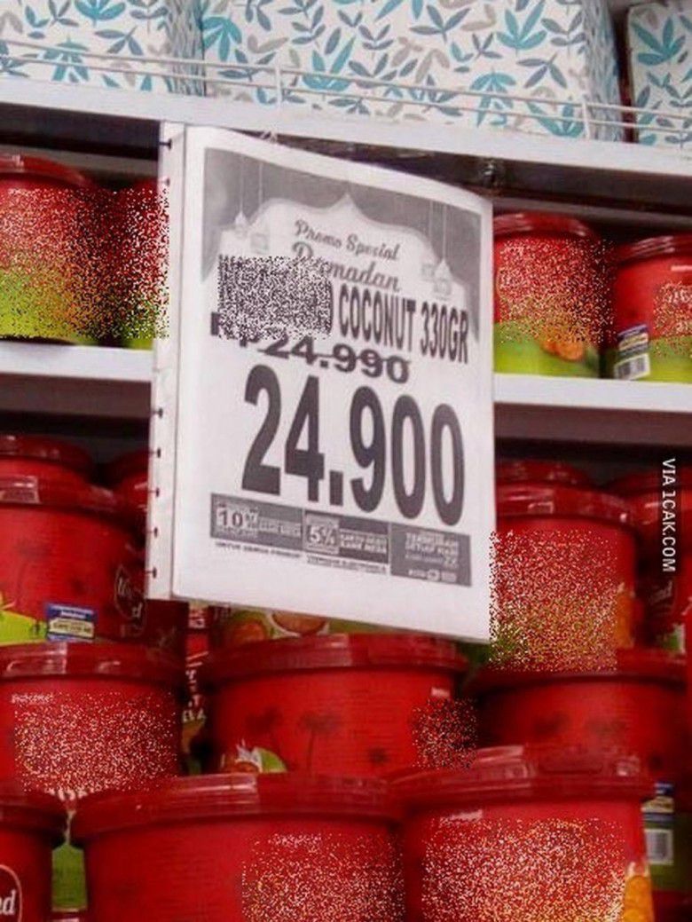 2. Hayo yang butuh kue buat lebaran, mumpung diskon 90 rupiah. Tertarik nggak?