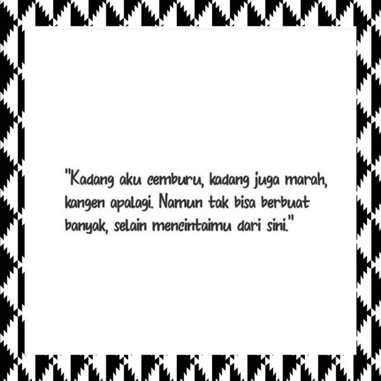 Gak bisa berbuat apapun kecuali mencintai...