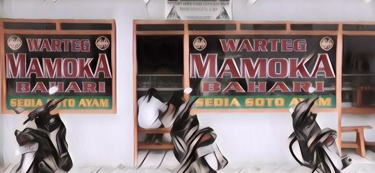 Terungkap Banyak Warteg Pakai Nama Bahari dan Miliki 2 Pintu