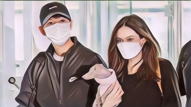 Potret Song Joong Ki dan Katy Louise Saunders di Bandara Saat Hendak ke Eropa untuk Syuting Film