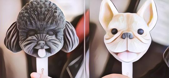 Unik Banget! Gerai Ini Jual Es Krim Bentuk Anjing Yang Mirip Banget Sama Aslinya, Jadi Gak Tega Makannya