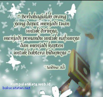 Nasihat dari Sayyidina Ali