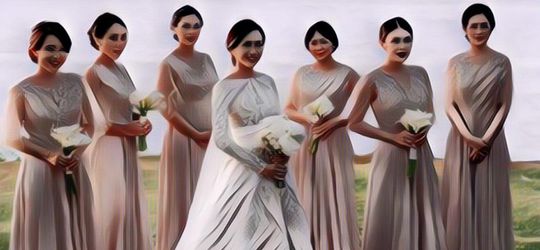 Viral Pengantin Ini Punya Bridesmaid Sampe 41 Orang!