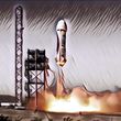 WADUH! Rocket Blue Origin Jatuh Sesaat Setelah Lepas Landas, Apa Penyebabnya?