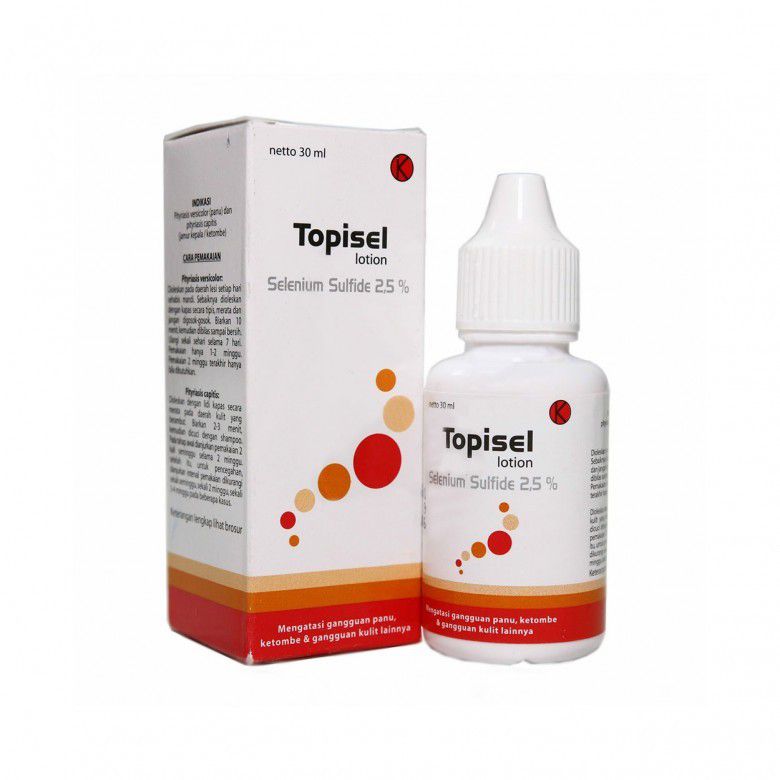 1. Topisel untuk kulit kepala dan lainnya