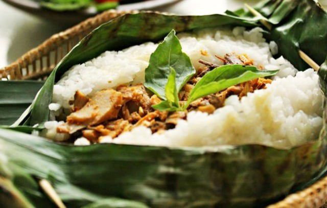 Nasi Bakar Tongkol Suwir