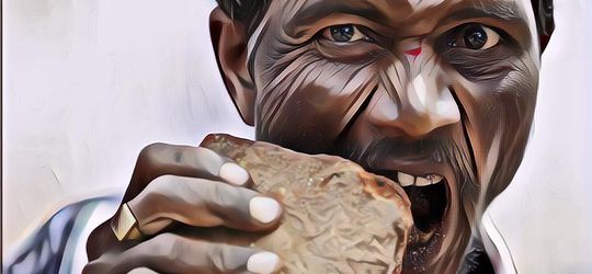 Aneh! Pria Ini Lebih Suka Makan Bata Ketimbang Daging