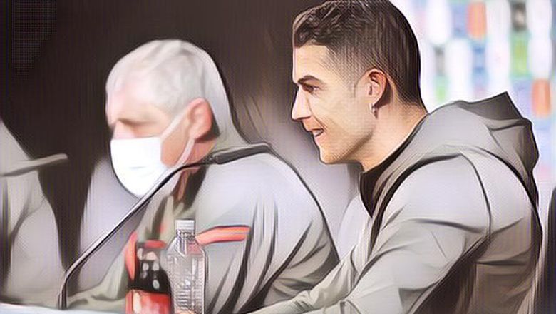 Aksi Ronaldo Geser Botol Coca-Cola di Konferensi Pers, Bikin Coca-Cola Rugi Rp 57 Triliun