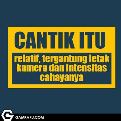Pengertian cantik yang kekinian, tergantung...