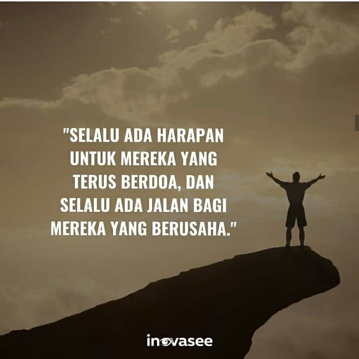 Selalu ada harapan, kok.