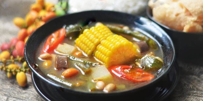 4. Sayur asam kurang kecut