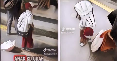 Viral Seorang Bocah SD Sekolah Bulak-Balik Naik KRL dari Tangerang ke Jaktim