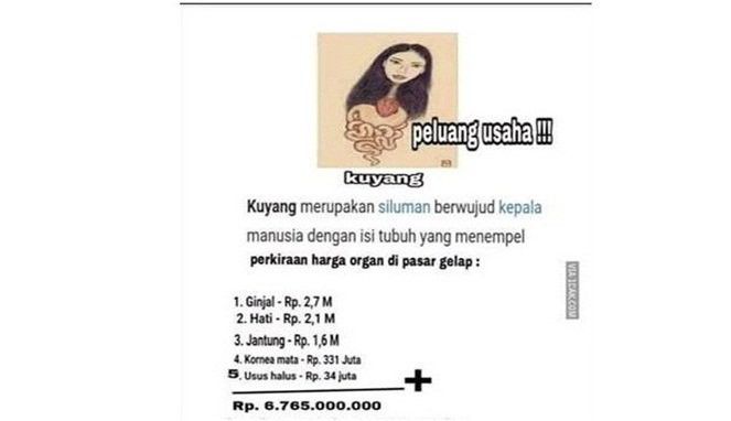 Menangkap kuyang pikiran netizen