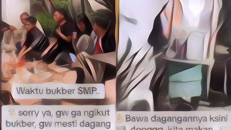Viral Para Anak Muda Ini Bukber Sambil Borong Dagangan Nasgor Temannya