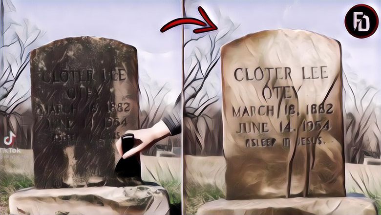 Viral di TikTok! Kisah Wanita yang Punya Hobi Membersihkan Batu Nisan, Gak Ada Kerjaan atau Gimana Ya?