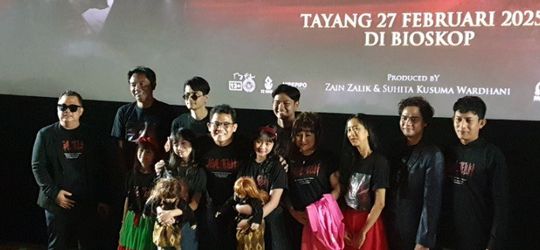 Besok Tayang di Bioskop, Momen Gala Premiere Film Jagal Teluh yang Bertabur Bintang