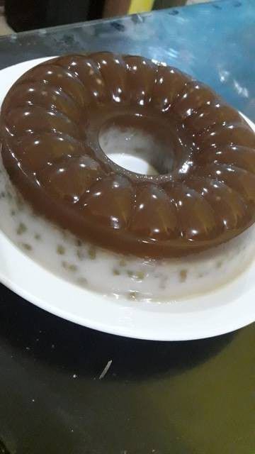 Jelly bubur kacang hijau