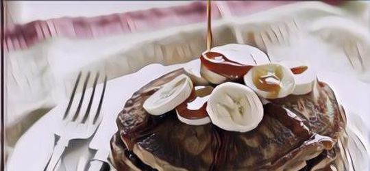 Resep Pancake Pisang dengan Sirup Butter Maple