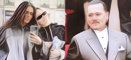 Kepergok Ciuman Dengan Rapper Wanita! Orientasi Seksual Putri Johnny Deep Dipertanyakan