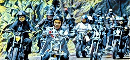 Quiz Kecil tentang Touring Chopper Presiden Joko Widodo