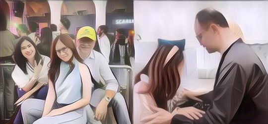 Suami Iis Dahlia Cium Bibir Anak Gadis Sambung Saat Sungkem, Netizen: Emang Boleh?