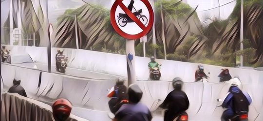 Inilah Beberapa Rambu Lalu Lintas yang Paling Sering Dilanggar Pengendara