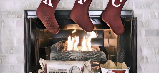 KFC Membuat Kayu Bakar Beraroma Ayam Goreng untuk Natal