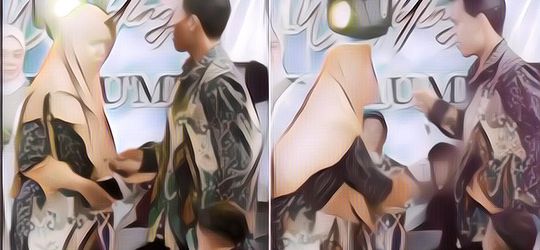 Heboh Ada Istri Ngamuk di Atas Panggung Lihat Suami Joget Bareng Biduan