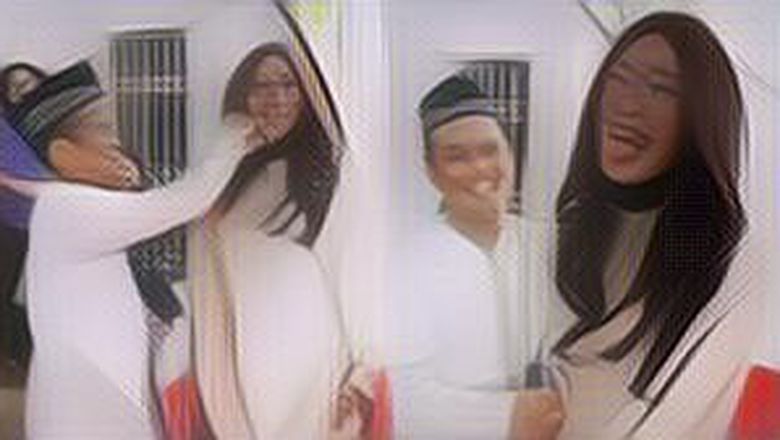 Terlalu Lucu! Momen Aming Salting Ketemu Ustaz Maulana Pas Dandanannya Kayak Cewek