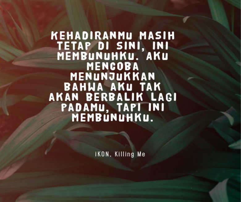 Saat dia pergi, tanpa kamu sadari, kehadirannya masih kamu rasakan di hati.