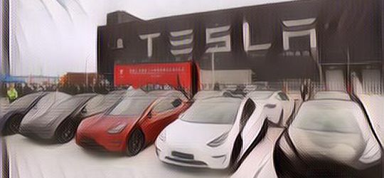 Wih! Warga di Pegunungan Kecil China Ini Gunakan Mobil Tesla untuk Dagang