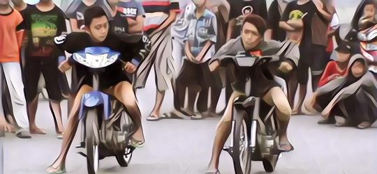 Kata-kata Anak Racing Buat Pacar, Garang di Luar Tapi Salju Di Dalam