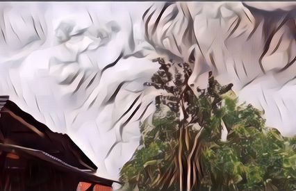 Momen Gunung Semeru Keluarkan Debu Vulkanik, Warga Malah Sibuk Nonton di Jembatan Ini