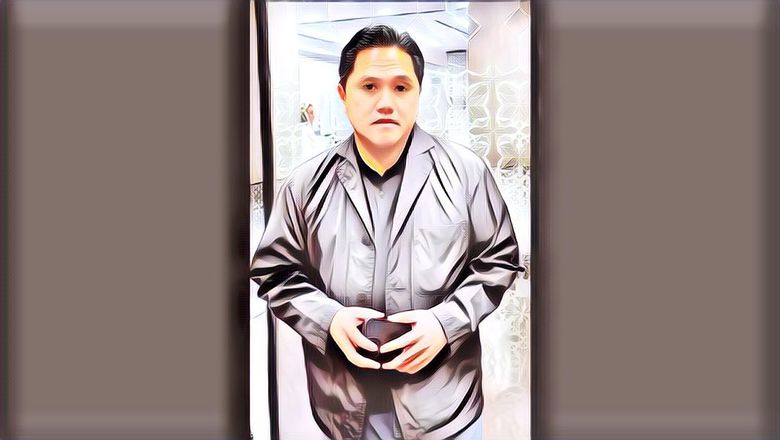 Erick Thohir Update Gambar Hitam di Twitter, Netizen Beri Support