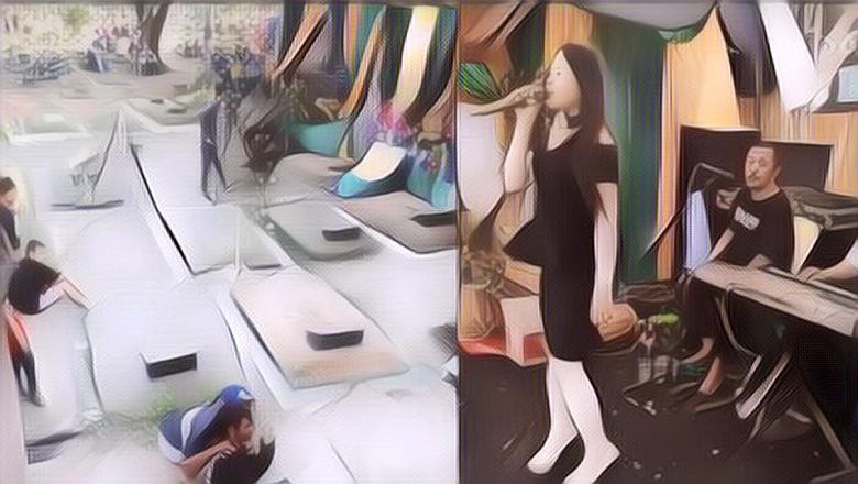 Buset Deh! Pemakaman Ini Jadi Tempat Resepsi Pernikahan